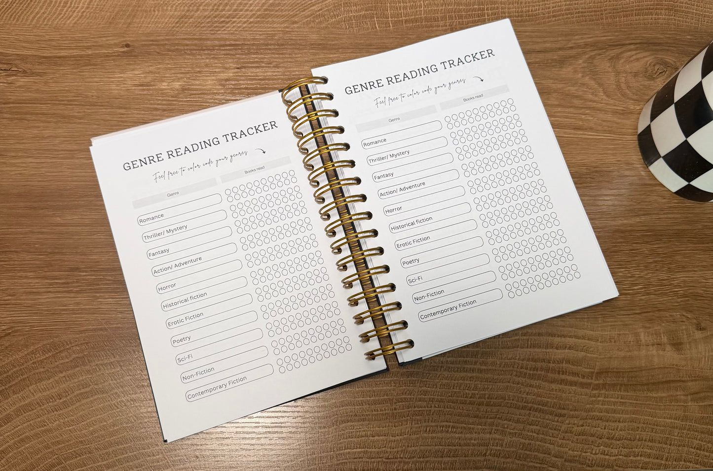 'My reading Journal' for Book Lovers