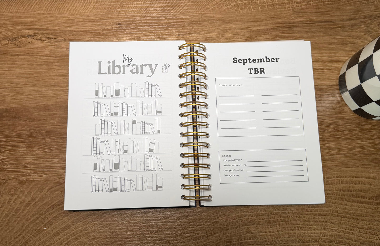 'My reading Journal' for Book Lovers